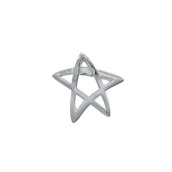 Vintage Footnotes Sterling Silver 925 "Shine Like a Star" Pendant - Picture 3 of 5